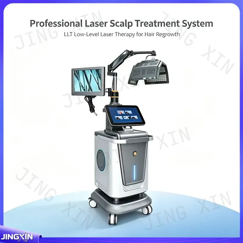 Máquina de Cuidado Capilar para Salón de Belleza y Spa Capilar Comercial, Dispositivo de Terapia Láser de Grado Médico para el Tratamiento del Crecimiento del Cabello