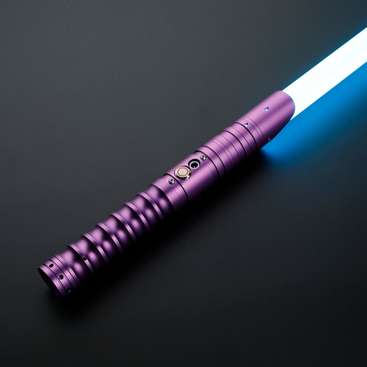 Sable de luz para duelo intenso DamienSaber Xeno3.0 con Bluetooth, swing fluido sensible, cambio de color infinito y 34 fuentes de sonido