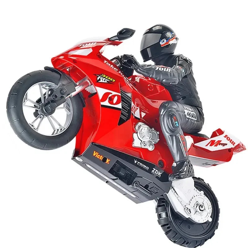 1/6 RC Motorcycle Rc Cars Self-stable Balance Standing Competitive Racing Drift Stunt Electric Motorcycle Toys for Adults Gifts