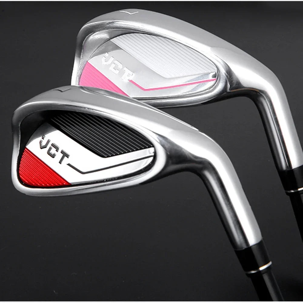 Palos de golf PGM 7 hierros para hombres y mujeres, varilla de práctica de centro de gravedad bajo, aceros para principiantes/eje de carbono TIG057