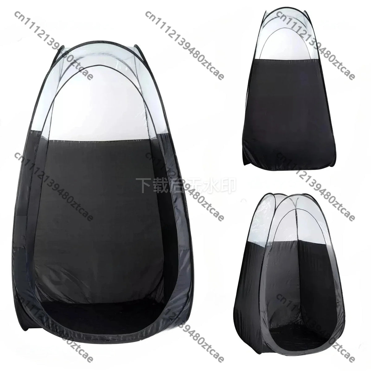Cabina Portátil Plegable para Bronceado con Spray, Tienda de Campaña Impermeable para Ducha Exterior, Refugio para Bronceado sin Sol, Vestidor para Camping