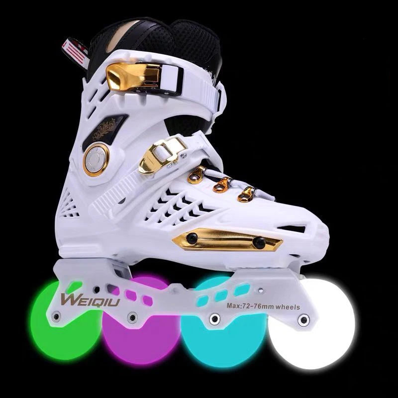 Patines profesionales en línea para hombre y mujer, patines de velocidad para adultos, patines al aire libre, 4 rodas, talla 34-46, novedad de 2022