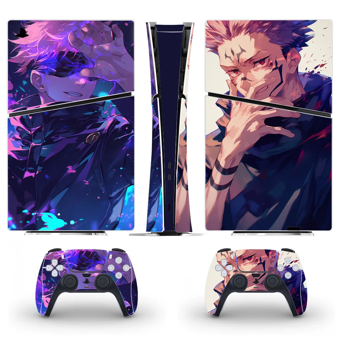 New Game PS5 Slim Digital Skin Sticker Decal Cover for Console and 2 Controllers PS5 Slim Sticker Vinyl