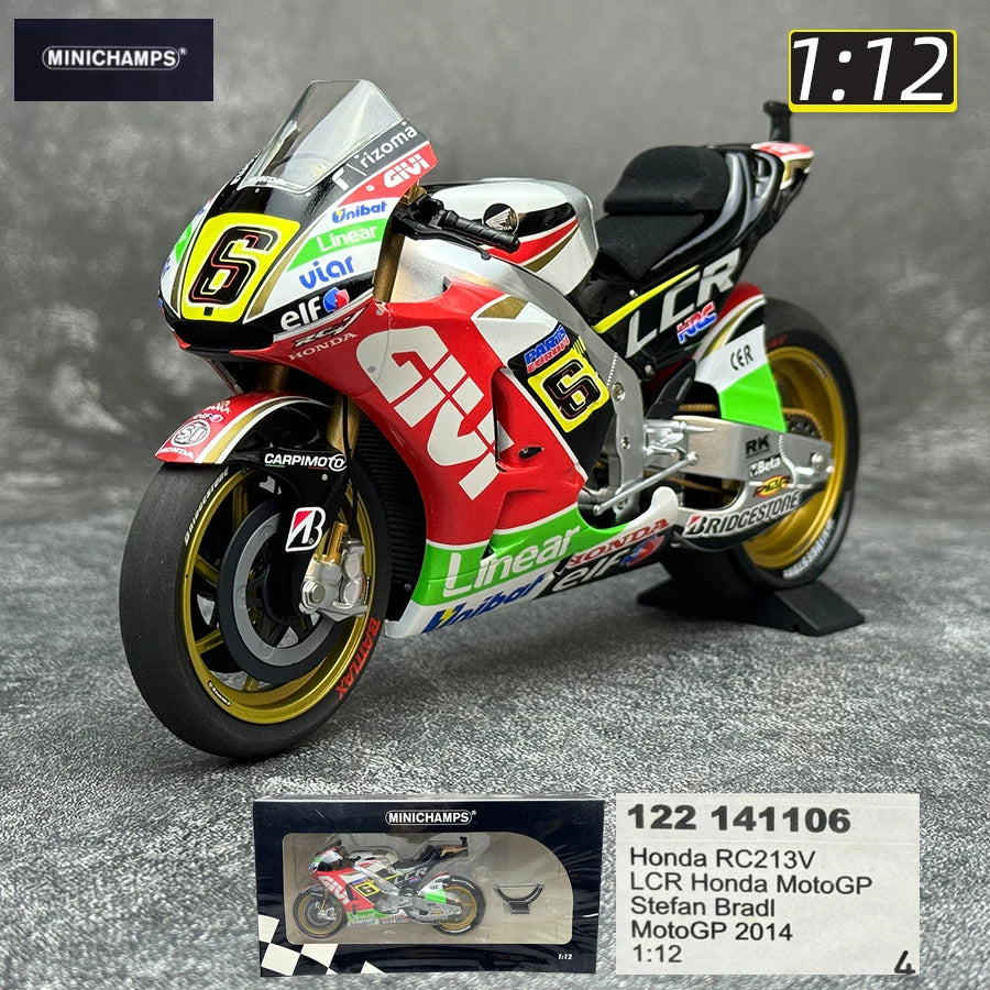 Minichamps 1/12  New FOR YZR-M1  RC213V  GP11 Metal motorcycle model static display collection holiday gifts