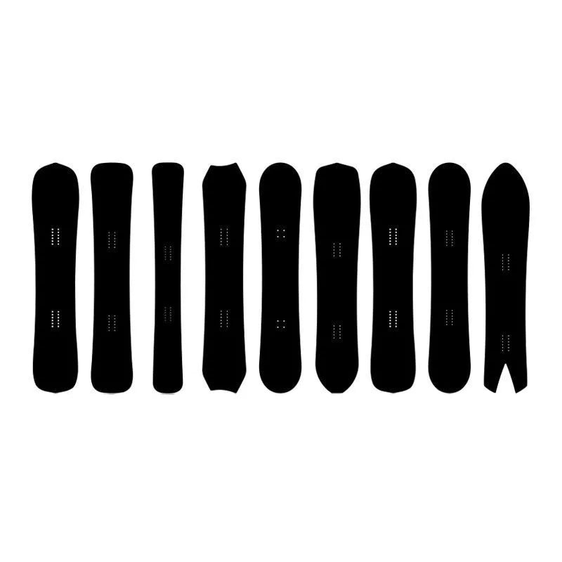 Tabla de snowboard freestyle para adultos de alta calidad, personalizada, duradera, para todo tipo de terreno, con núcleo de álamo curvado, 80 cm, para deportes de invierno.