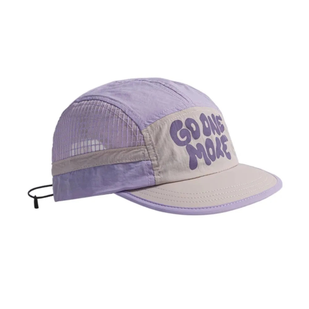 Gorra de béisbol de secado rápido con ala flexible, gorra retro de 5 paneles estilo hip-hop, gorra transpirable, casual y ligera de malla para correr, gorra para deportes al aire libre