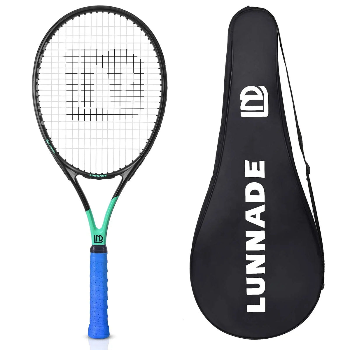 Alpsport 1ud/lote Raqueta de tenis (incluye bolsa y cordaje) Fibra de carbono Material compuesto Raqueta Diseñada para niños y niñas.