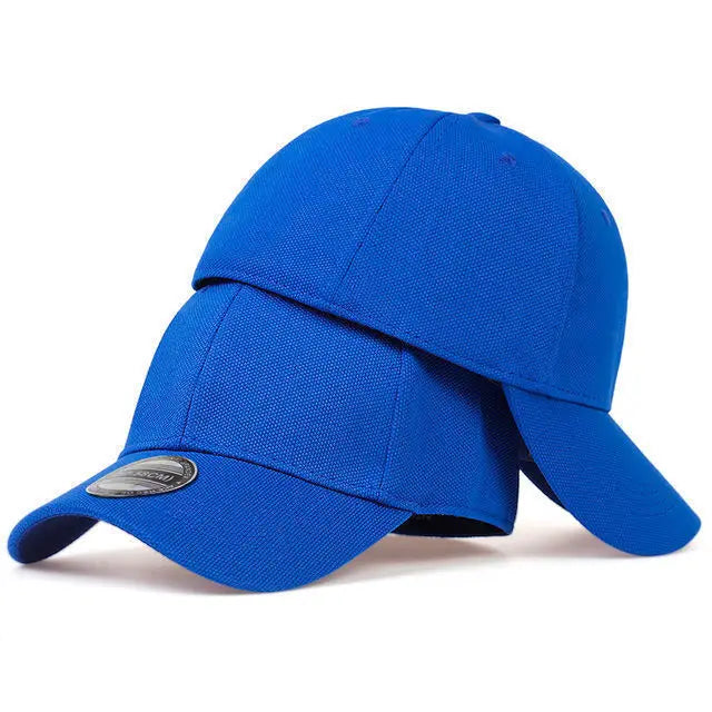 Gorras de béisbol cerradas para hombre y mujer, gorras para cabezas grandes y pequeñas, artículos de sombrerería de alta calidad