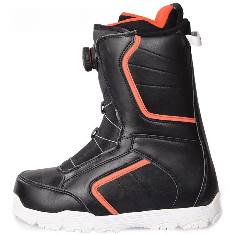 Botas de Snowboard y Esquí Boa de un Solo Cordón, Ligeras y de Calzado Rápido para Deportes de Nieve