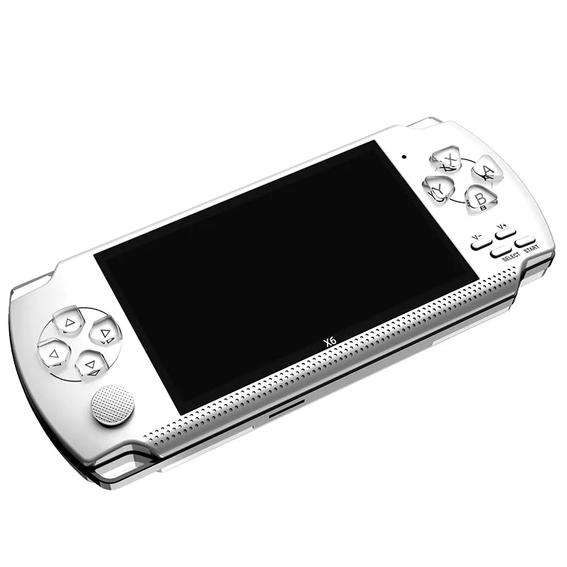 Consola de juegos portátil retro, pantalla IPS de 4.5 pulgadas, sistema Linux, dispositivo de juegos portátil, consola de bolsillo con juegos clásicos integrados