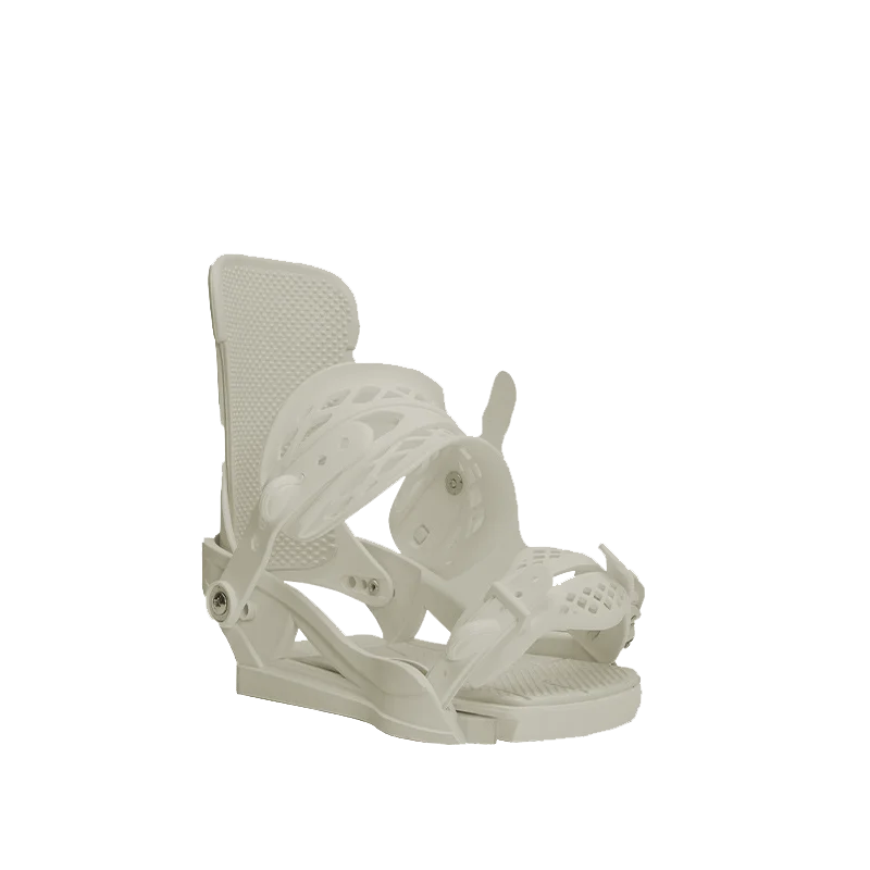 Fijaciones de snowboard Blanco 3D Encuadernación envuelta totalmente ajustable Base cómoda y amortiguadora