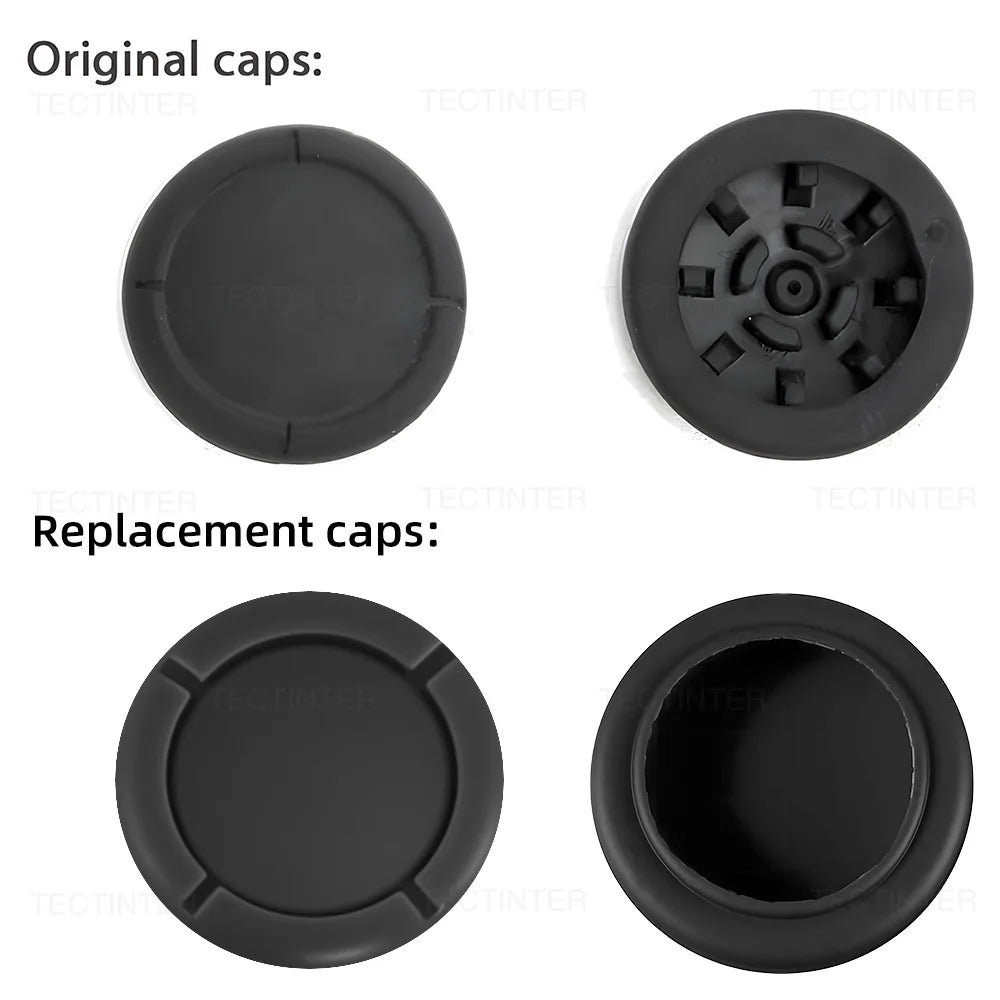 Fundas para palancas de mando Nintendo Switch/OLED/Lite, joystick analógico 3D, botón de repuesto para accesorios de consola NS
