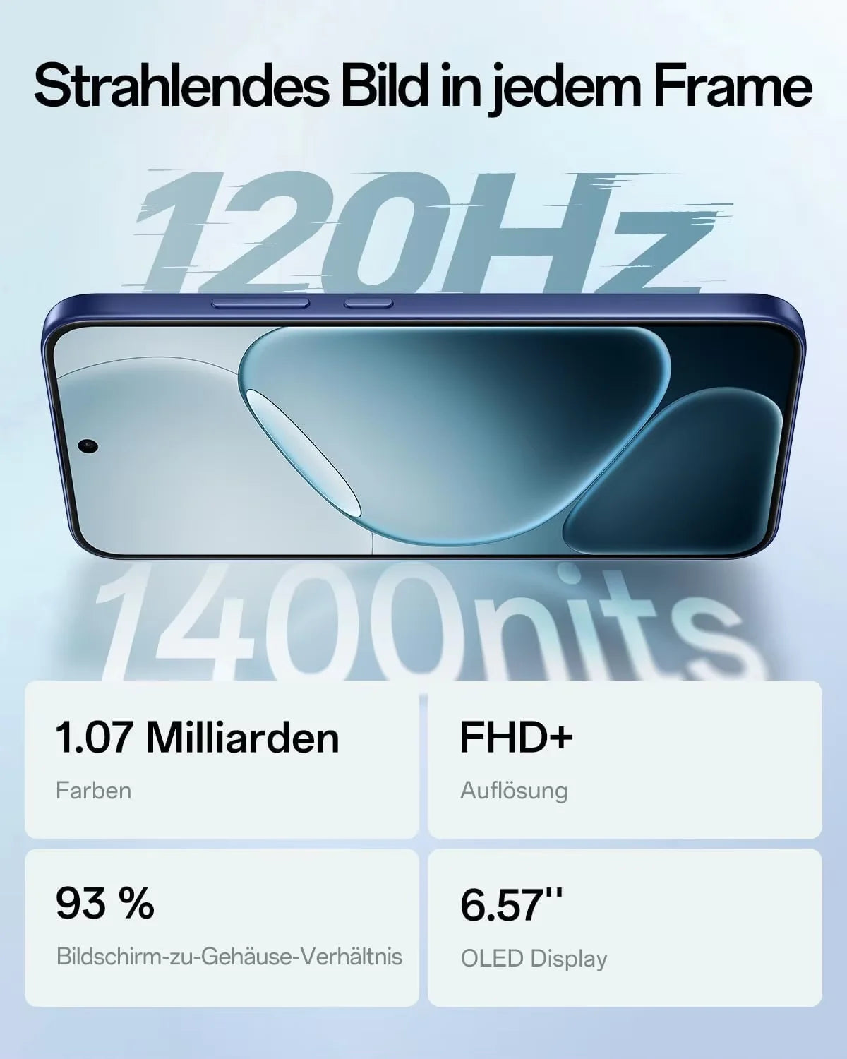 Smartphone - OPPO A6 Pro 5G, 8GB+256GB, versión UE, 6500mAh 80W, MTk Dimensity 6300, pantalla AMOLED ultrabrillante de 120Hz, cámara principal con IA de 50MP IP69