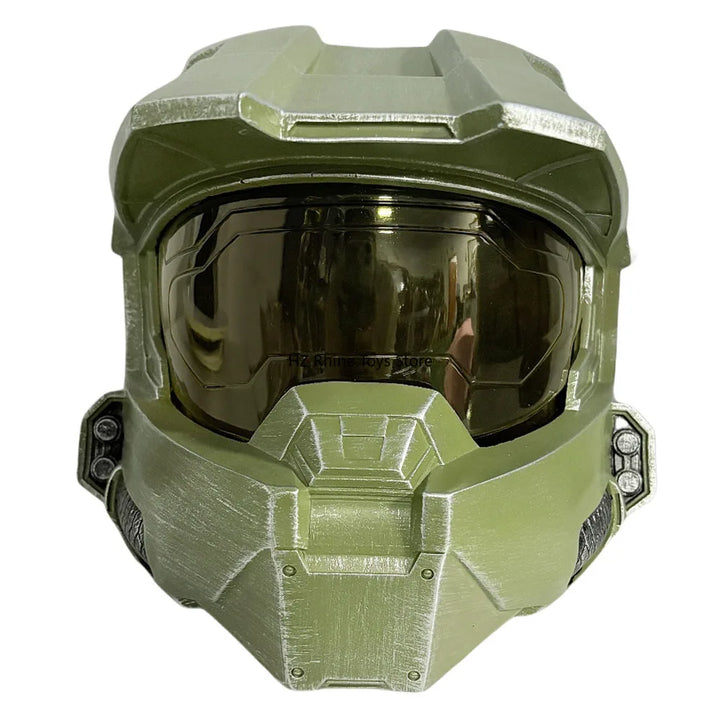 Casco de Star Black Series Wars, modelo Ha-lo Master Chief, para Halloween, cosplay, accesorio de casco verde, ideal como regalo de cumpleaños o Navidad, TK108.
