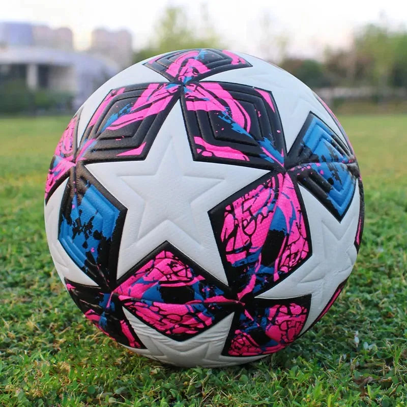 Balón de Fútbol Estándar Profesional para Deportes al Aire Libre, Balones de Entrenamiento, Fútbol sin Costuras, Material PU de Alta Calidad, Talla 5