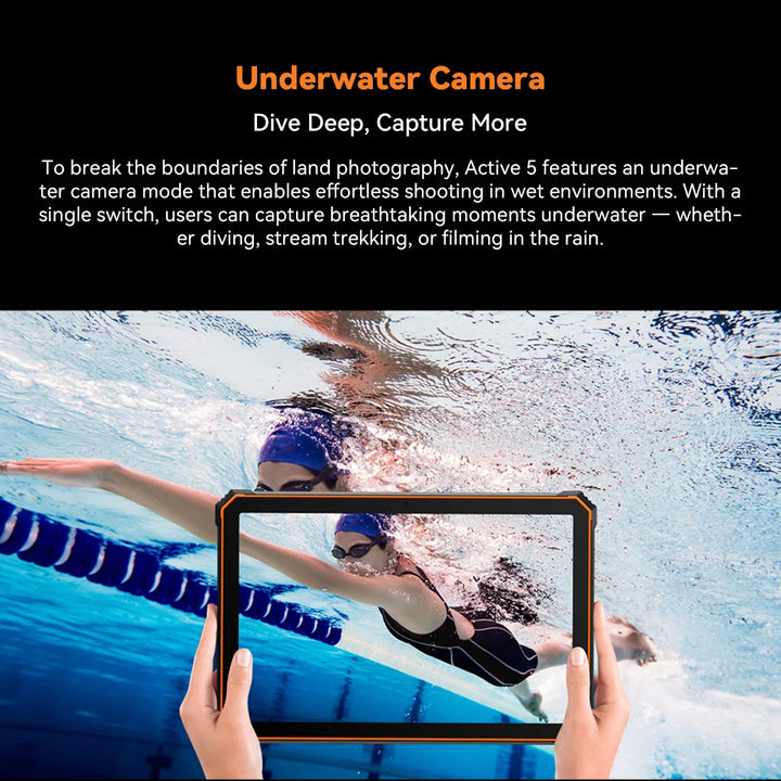 Tablet Resistente Blackview Active 5 [Sin Cargador Europeo] 6GB+128GB 8.68&