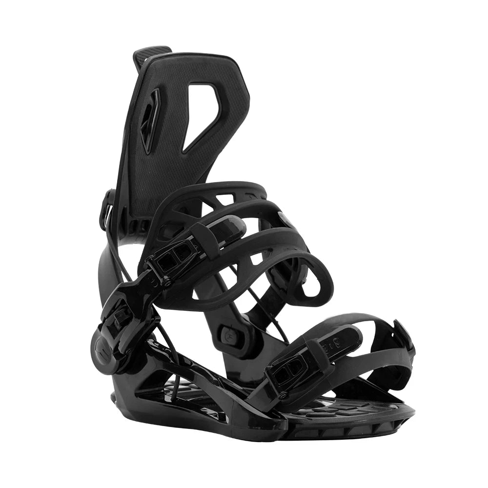 Fijaciones de Snowboard Tradicionales para Hombre y Mujer, con Sistema de Cordones y Bolsas para Botas, para Snowboard Freestyle