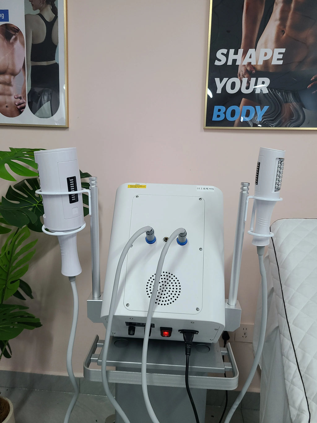 Máquina de Belleza con Rodillo de Masaje al Vacío Infrarrojo de 200HZ para Reducción de Celulitis y Adelgazamiento, Rodillo de Bolas Interno de 3500W para Cuidado Corporal