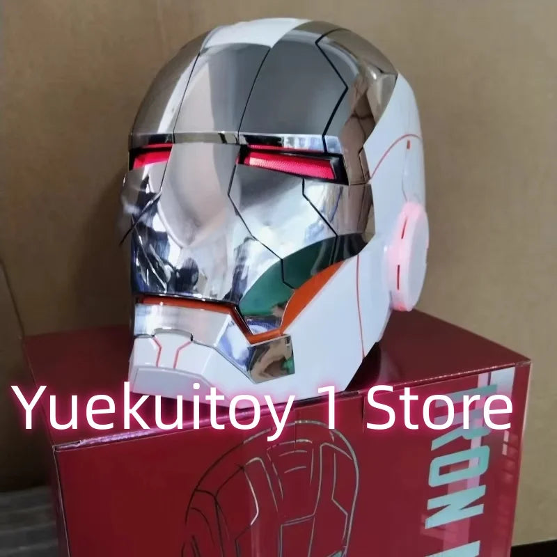 Casco de Iron Man Mk5 Mk50 Mk17 Recién Mejorado, Edición de Colección, Regalo para Coleccionistas