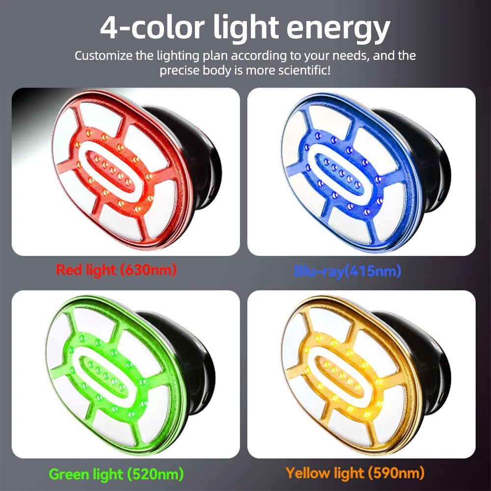 Masajeador Anticelulítico de 4 Modos, Máquina Eléctrica para Esculpir el Cuerpo, Quemador de Grasa, Adelgazante Corporal, Dispositivo de Belleza para Lifting Facial