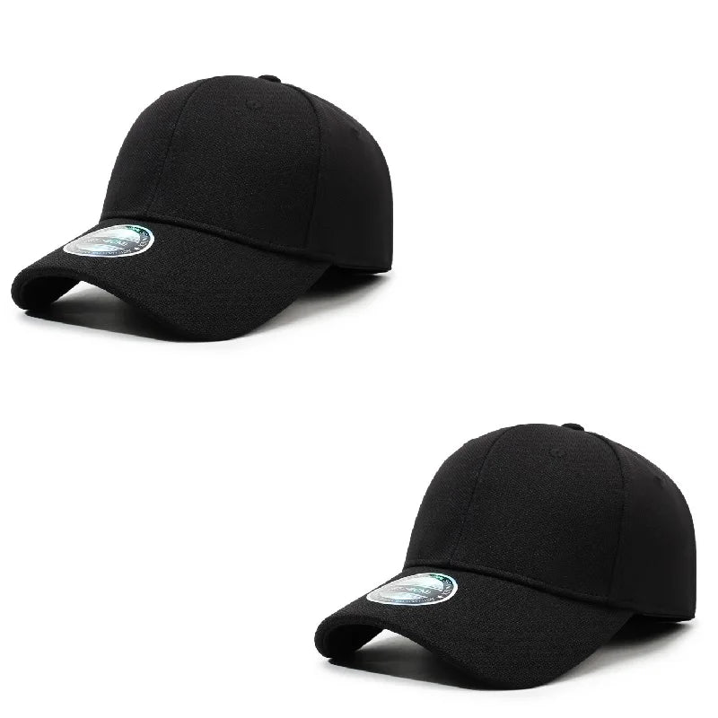 Gorras de béisbol cerradas para hombre y mujer, gorras para cabezas grandes y pequeñas, artículos de sombrerería de alta calidad