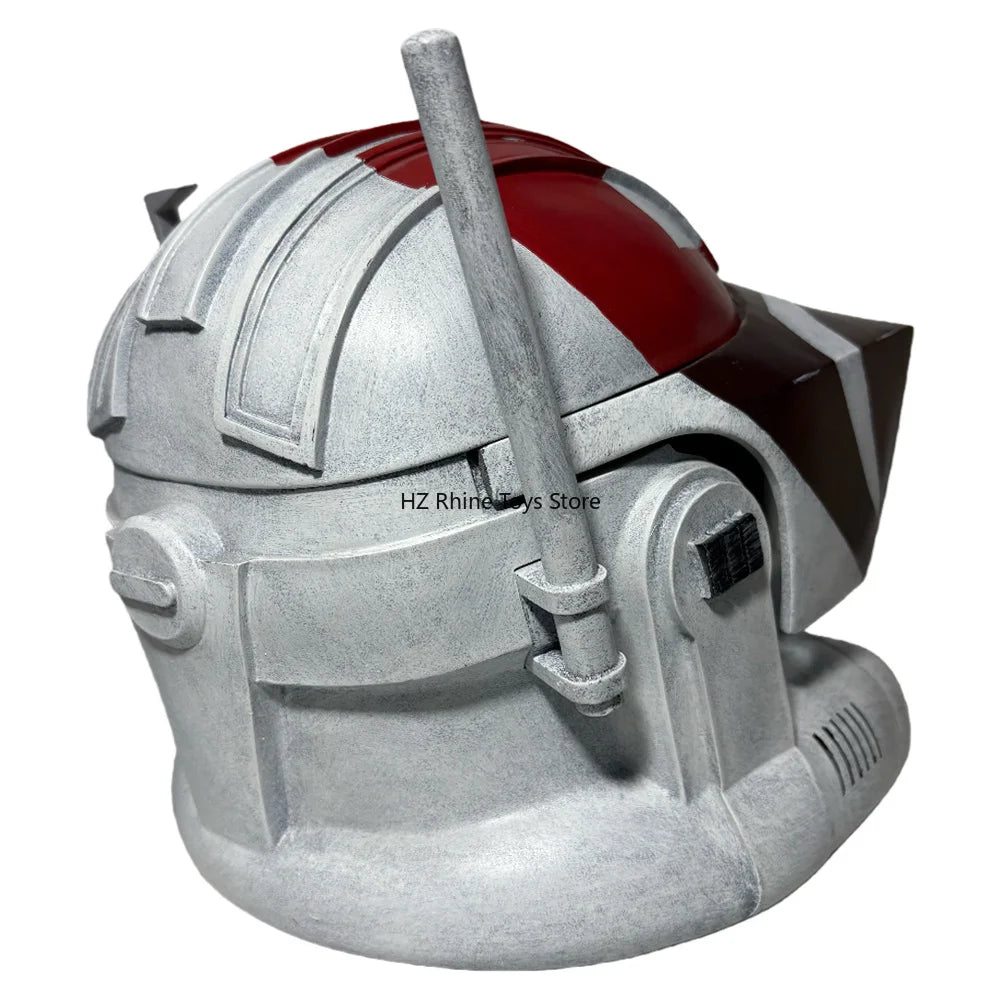 SW Clone Arc Commander Captain Vaughn Helmet Star Clone Trooper Wars Helmet Cosplay Deluxe Halloween Collectible Prop TK065