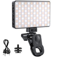 Luz LED para Selfie, luz de relleno para teléfono, 120 LED, 3000mAh, luz de vídeo portátil recargable para Tiktok, Vlog, videoconferencia, Selfie