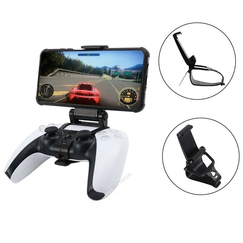 Soporte de móvil ajustable para mando PS5
