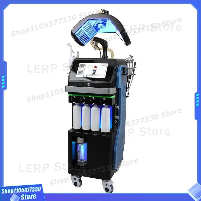 Dispositivo Multifuncional de Cuidado de la Piel con Máscara de Fotones LED, Sistema de Limpieza Profunda, Máquina de Belleza Facial, Terapia de Luz, Lifting Facial