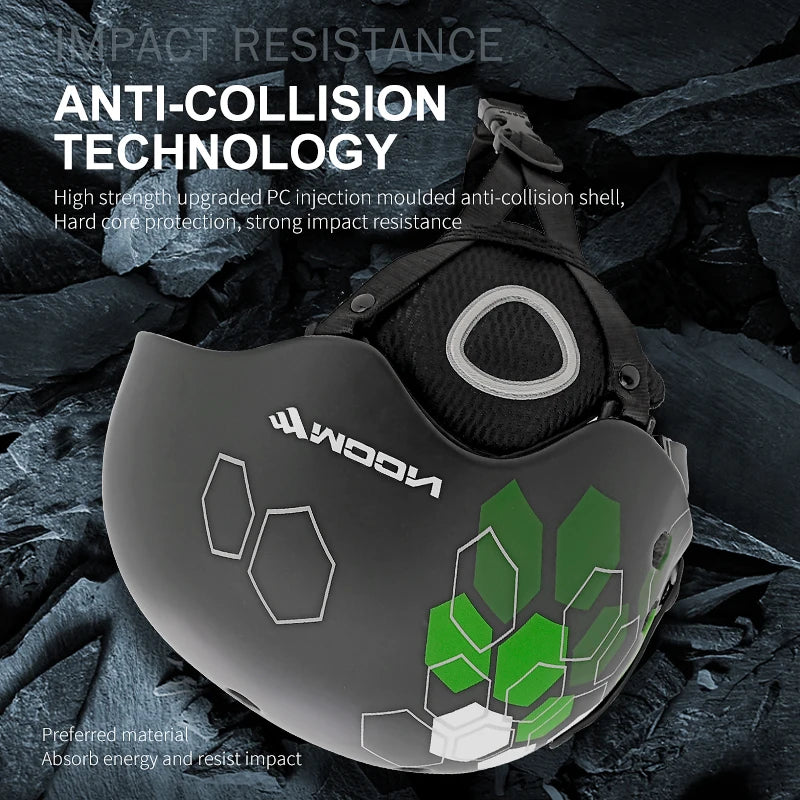 MOON-casco de esquí para adultos y jóvenes, protector de cabeza PC + EPS para patinaje, monopatín, deportes de nieve y Snowboard, certificación CE