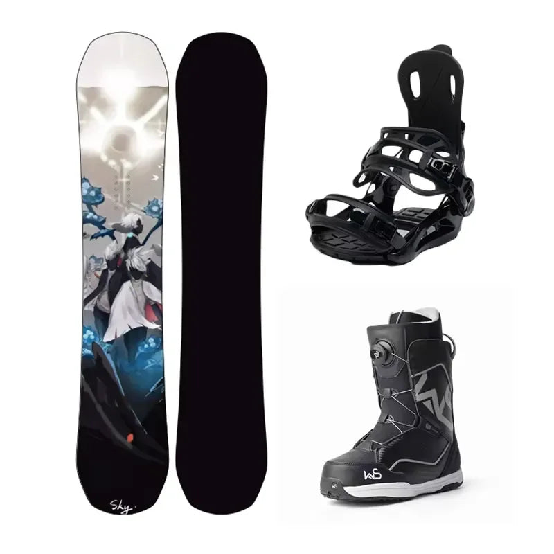 Tabla de snowboard personalizada para adultos, todo terreno, con núcleo de madera, para deportes de invierno al aire libre, para hombres y mujeres, venta al por mayor