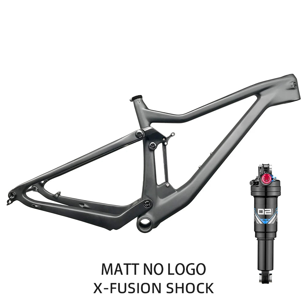 Cuadro de bicicleta de montaña LEXON de carbono completo, suspensión, Boost 148 mm, 29er, Cross Country, XFUSION, para cuadro de bicicleta, piezas de ciclismo