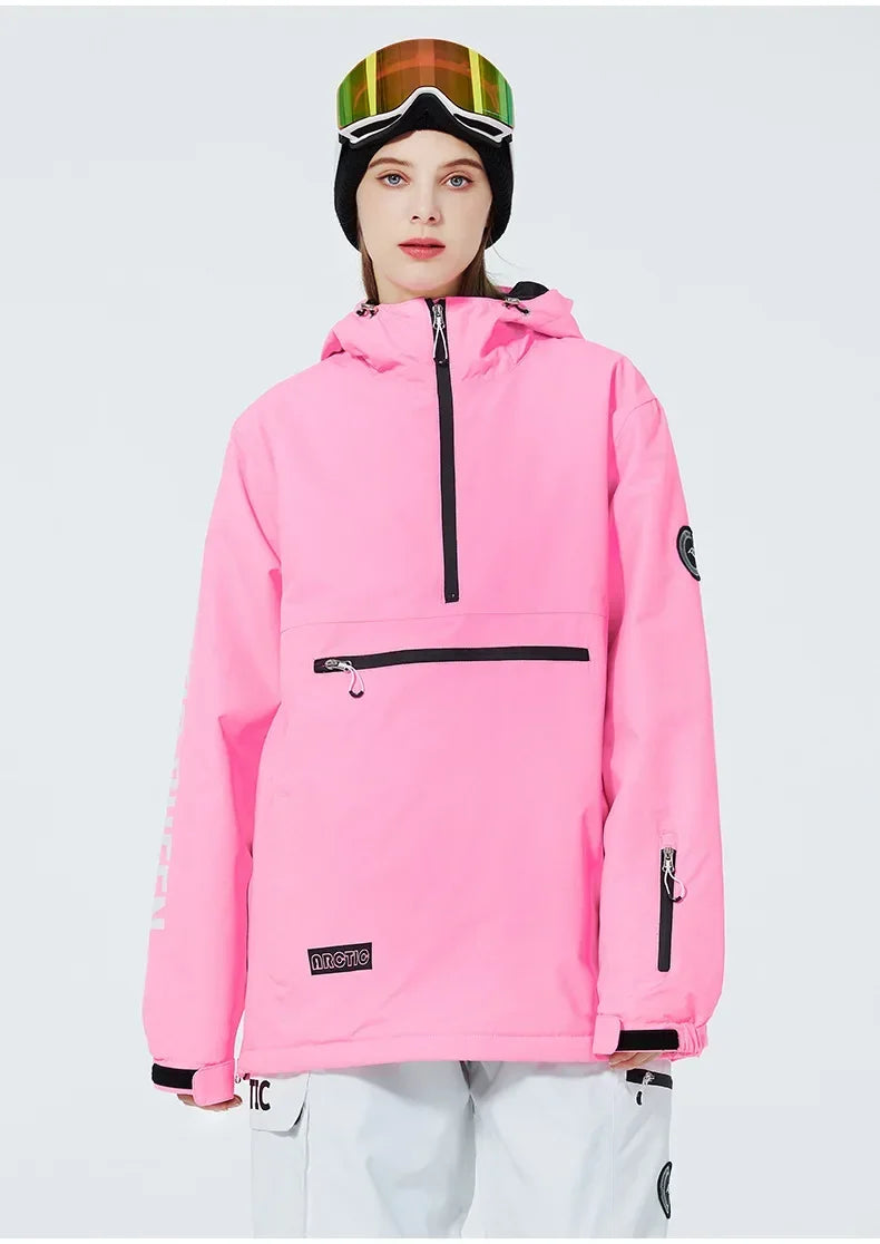 Conjuntos de Trajes de Nieve para Hombre y Mujer, Ropa de Snowboard, Ropa de Invierno para Exteriores, Sudadera con Capucha, Traje Impermeable, Chaqueta de Esquí + Pantalones