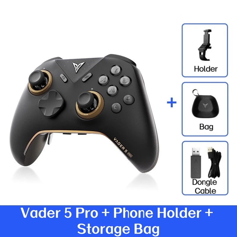 En stock Versión Global Flydigi Vader 5 Pro 5PRO Controlador Mando inalámbrico Bluetooth multiplataforma para PC NS2 Móvil Steam