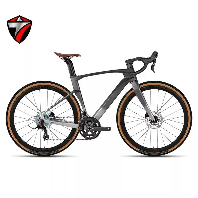 Bicicleta de carretera TWITTER GRAVEL-V3pro 2026, grupo completo GRX RX600-11S, frenos de disco hidráulicos, cuadro de fibra de carbono T900, 700*40c