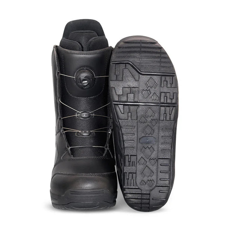 Botas de Snowboard ATOP de Invierno de Ajuste Rápido para Adultos y Niños Unisex - Botas de Esquí Cálidas, Impermeables y Antideslizantes