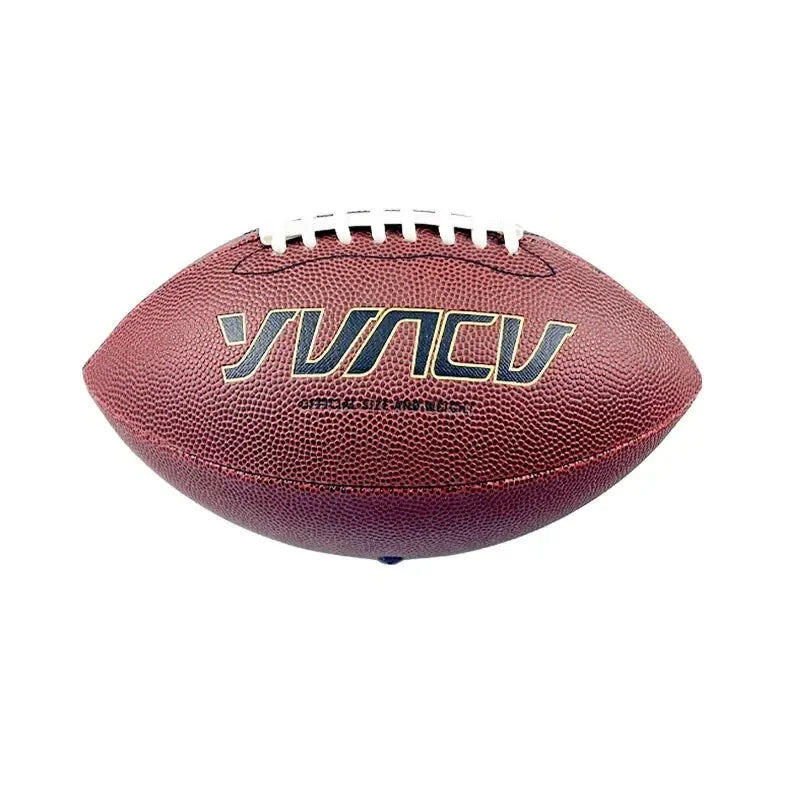1 balón de fútbol americano estándar para jóvenes y adultos, para deportes al aire libre, juegos, competiciones, entrenamiento, rugby, tallas 9, 6, 3