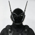 Máscara Cyberpunk de Cara Completa para Cosplay, Disfraz, Accesorio para Halloween, Festival de Música, Comic-Con, Juego de Rol, Máscara de Guerrero Mecánico de Ciencia Ficción