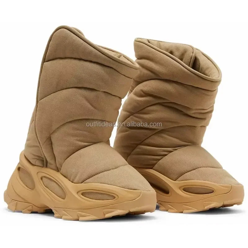 Botas de Nieve Aisladas para Clima Frío Nsltd, de Alta Calidad, Unisex, para Mujer, Super Cálidas, para Hombre, Color Caqui