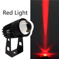 Foco LED de pared para exterior 5W 9W 12W, iluminación de paisaje para el hogar 110V 220V, luces RGB rojo verde azul con control remoto, resistente al agua, haz único