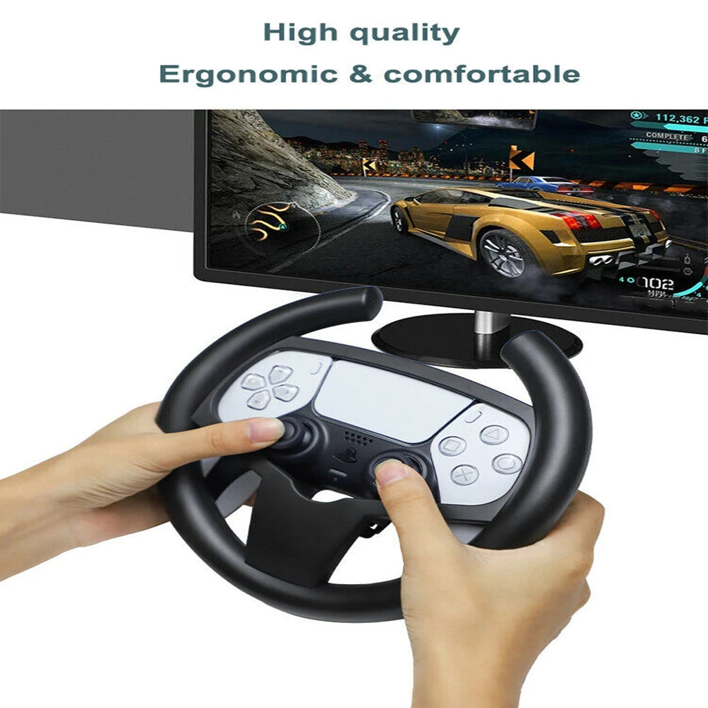 Soporte para volante y mando de juegos de carreras para PS5