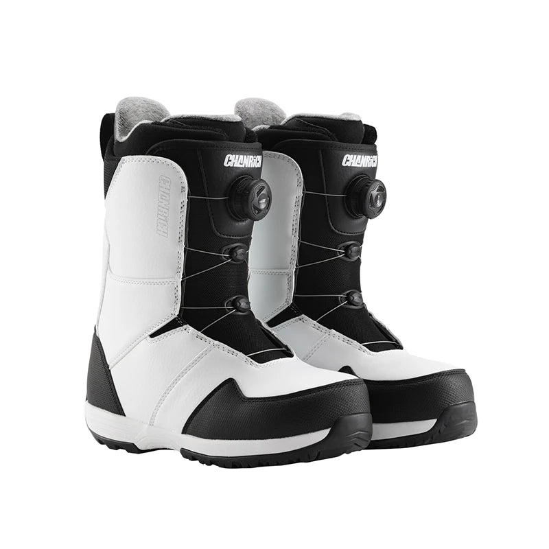 Zapatos de snowboard para hombres y mujeres, botas de nieve para adultos, modelos de hebilla de alambre, zapatos de esquí de desgaste rápido, equipo de esquí cálido, botas antiesquí