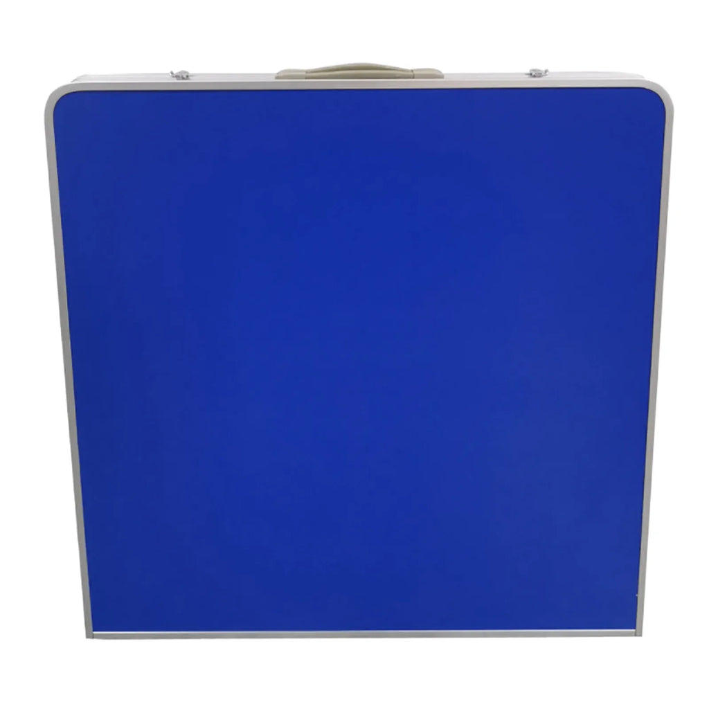 Mesa de Ping Pong Plegable con Raquetas y Pelotas, Diseño que Ahorra Espacio, Alta Capacidad de Carga, Uso Interior/Exterior, Asa de Transporte Fácil