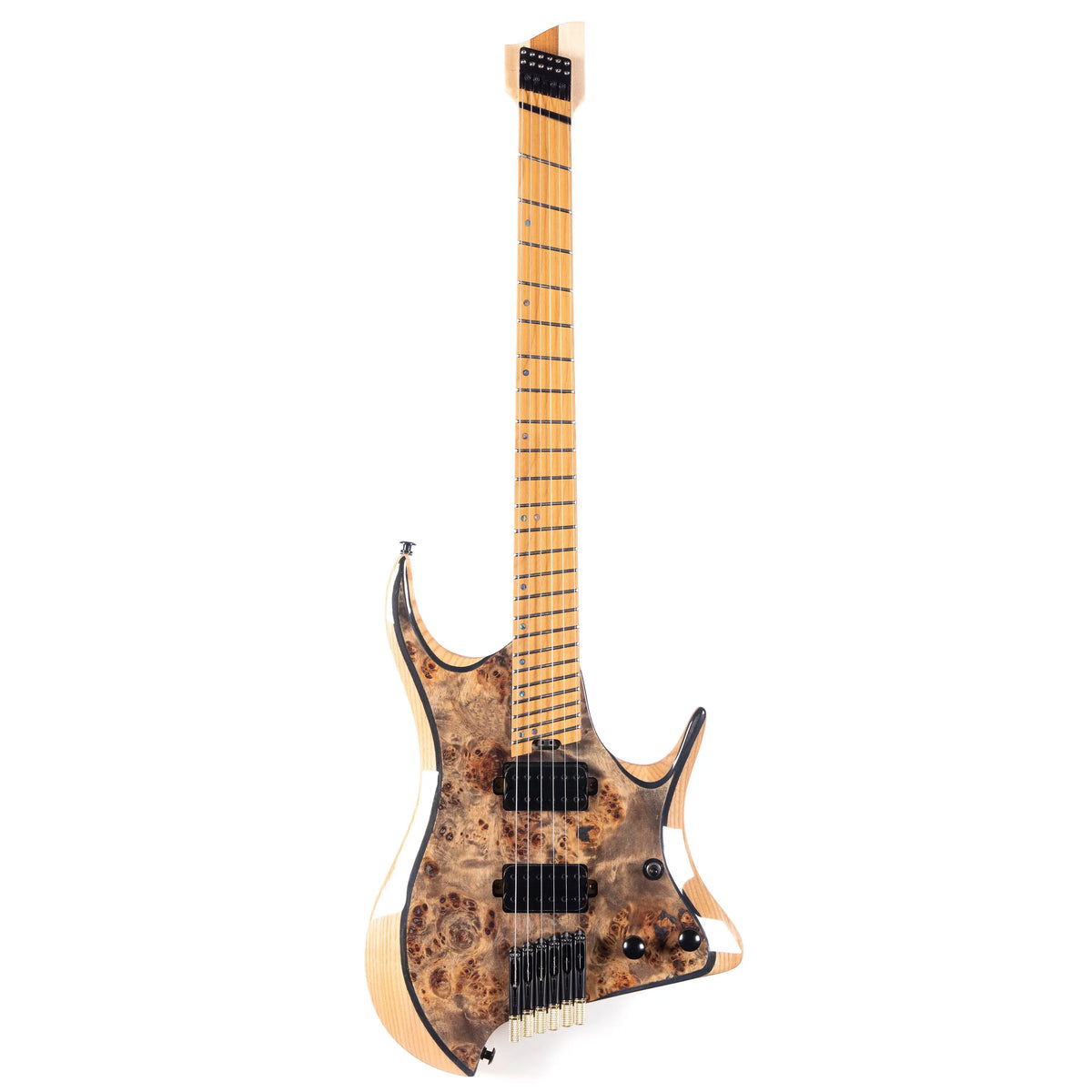 Guitarra Eléctrica sin Cabezal Grote GTWT-03, Cuerpo de Fresno Brillante, 24 Trastes, Pastillas H-H