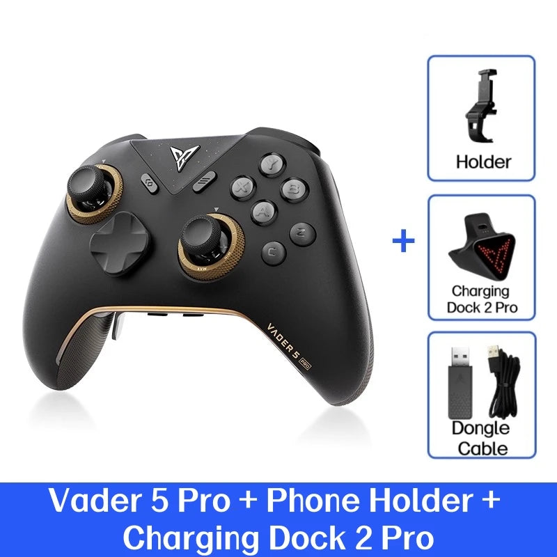 In Stock Global Version Flydigi Vader 5 Pro 5PRO Controller Wireless Bluetooth Gamepad Multi-Platform for PC NS2 Mobile Steam