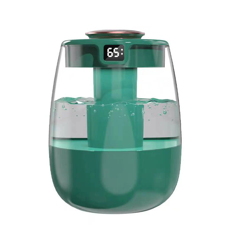 Humidificador de aire profesional de gran capacidad, doble puerto de pulverización, máquina de niebla para el hogar, habitación, oficina, humidificador de aire de escritorio silencioso