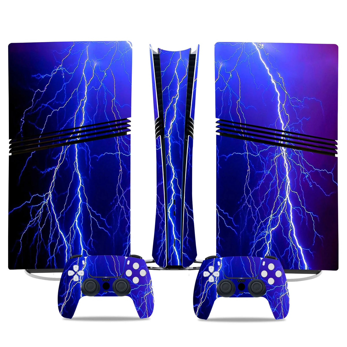 Adhesivo de vinilo decorativo para PS5 Pro Digital, funda de cobertura completa para consola de juegos y 2 controles