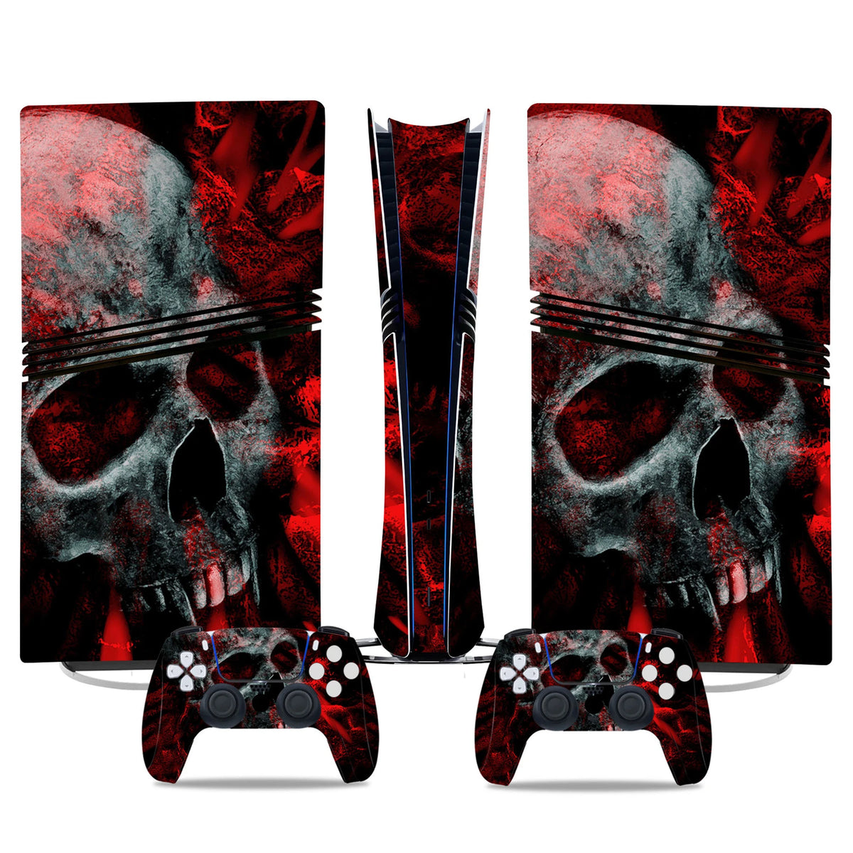 Juego completo de adhesivos protectores para consola PS5 Pro Digital y 2 mandos