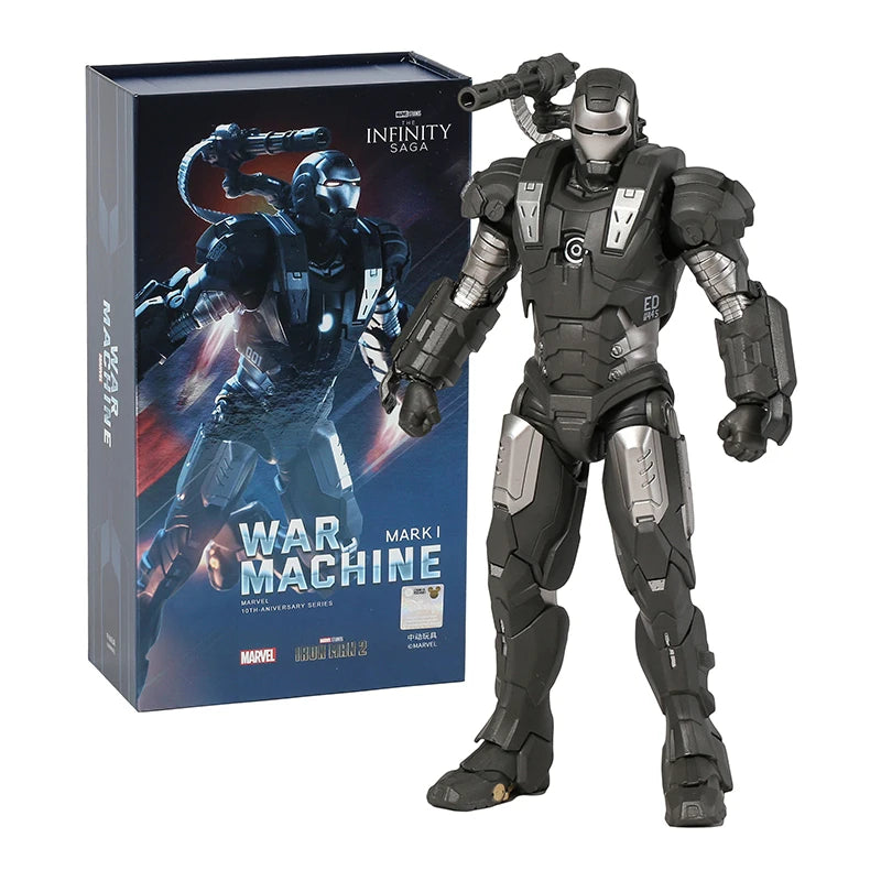 ZD Toys Iron Man 3 MK 22 24 35 41 47 figura de acción de PVC juguete de modelos coleccionables