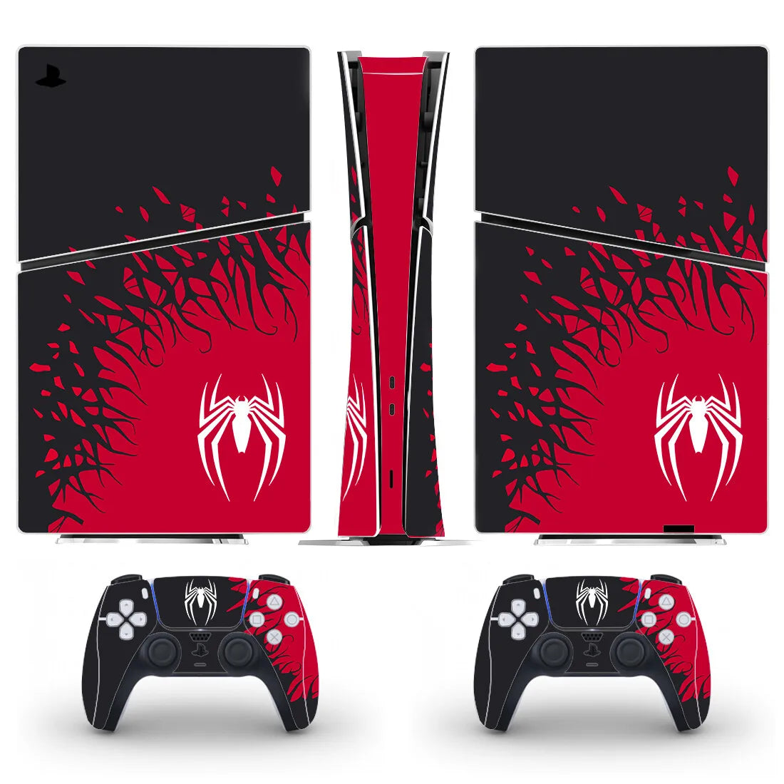 New Game PS5 Slim Digital Skin Sticker Decal Cover for Console and 2 Controllers PS5 Slim Sticker Vinyl